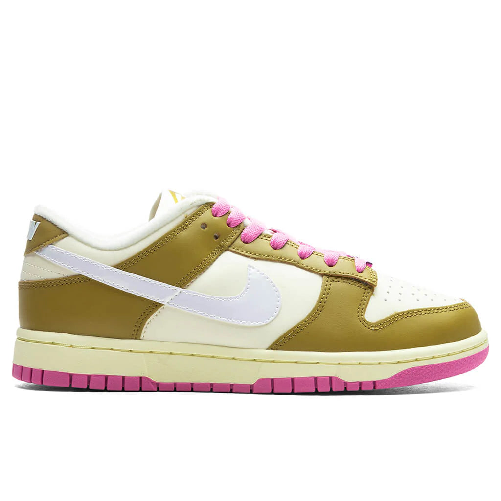 Womens Dunk Low SE Bronzine Coconut Milk Playful Pink