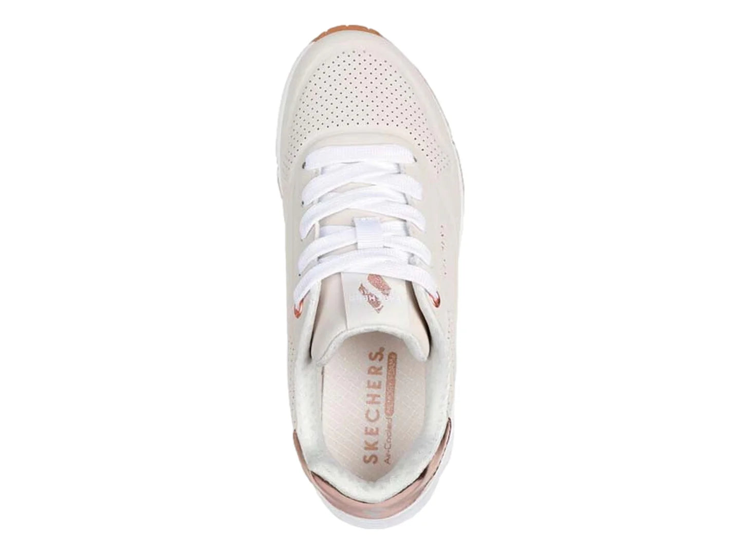 Tenis Skechers Street G Beige para Niña
