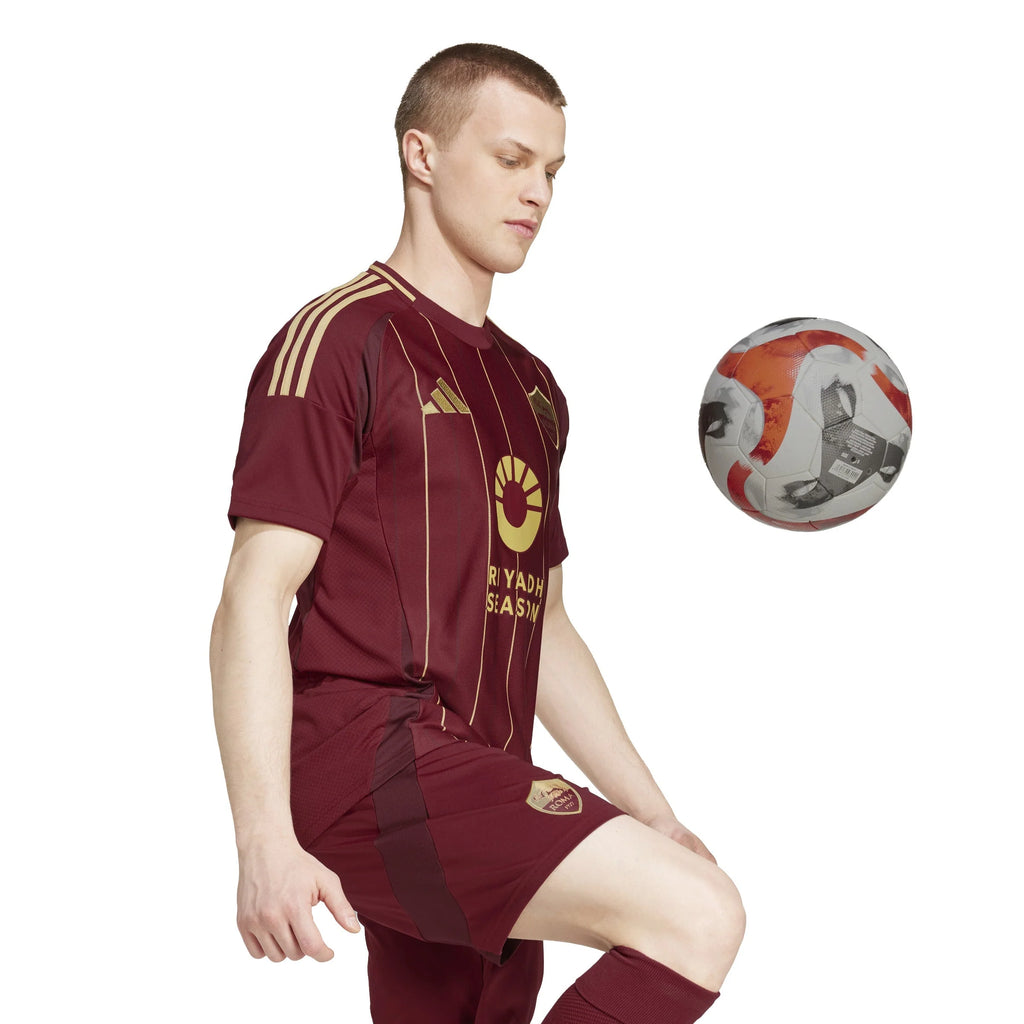 adidas Mens AS Roma Home Jersey 24 25