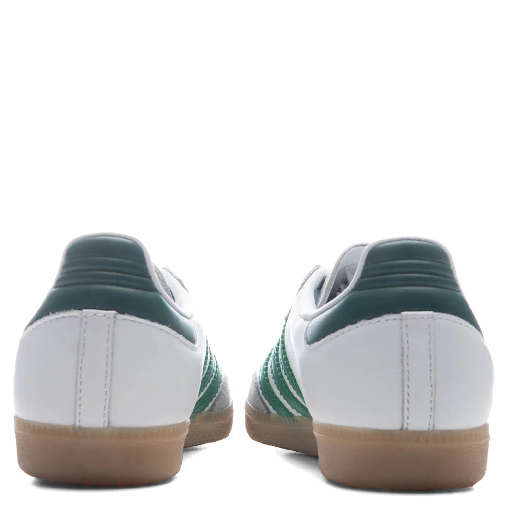 Womens Samba OG Cloud White Bold Green Collegiate Green