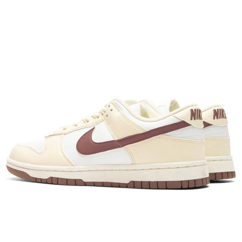 Womens Dunk Low Next Nature Coconut Milk Smokey Mauve Summit White