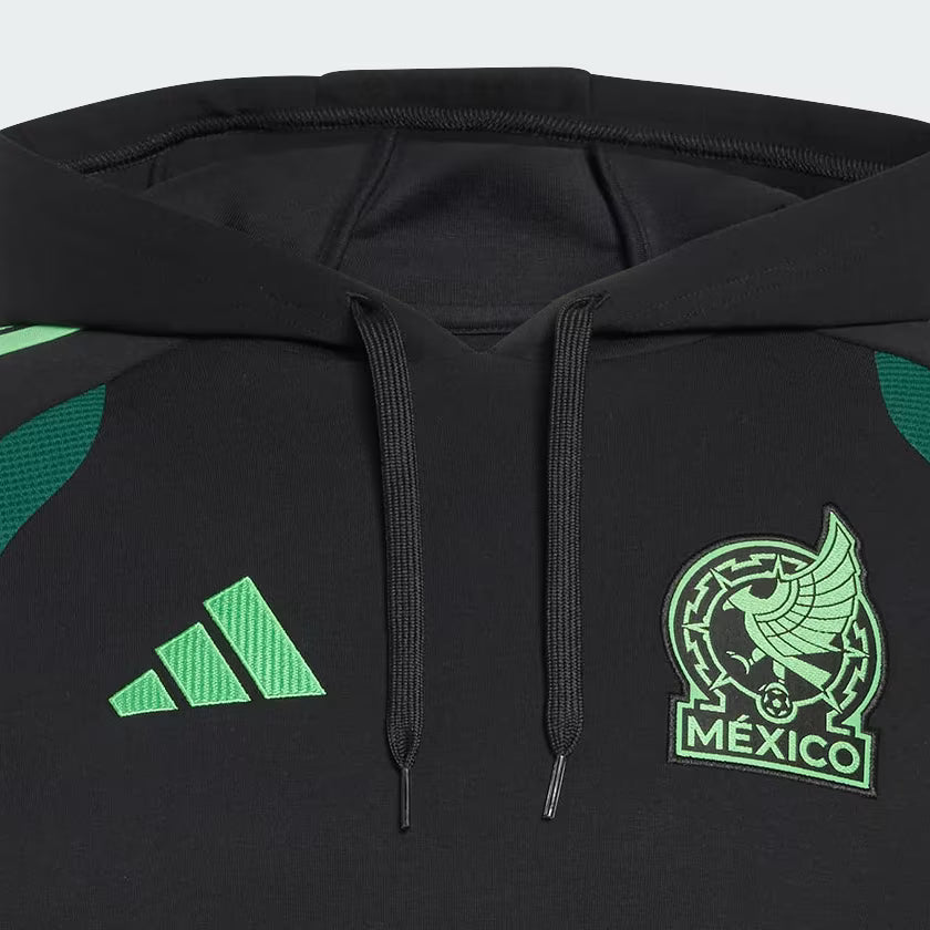 adidas Mexico 26 Tiro Mens Soccer Sweat Hoodie Black