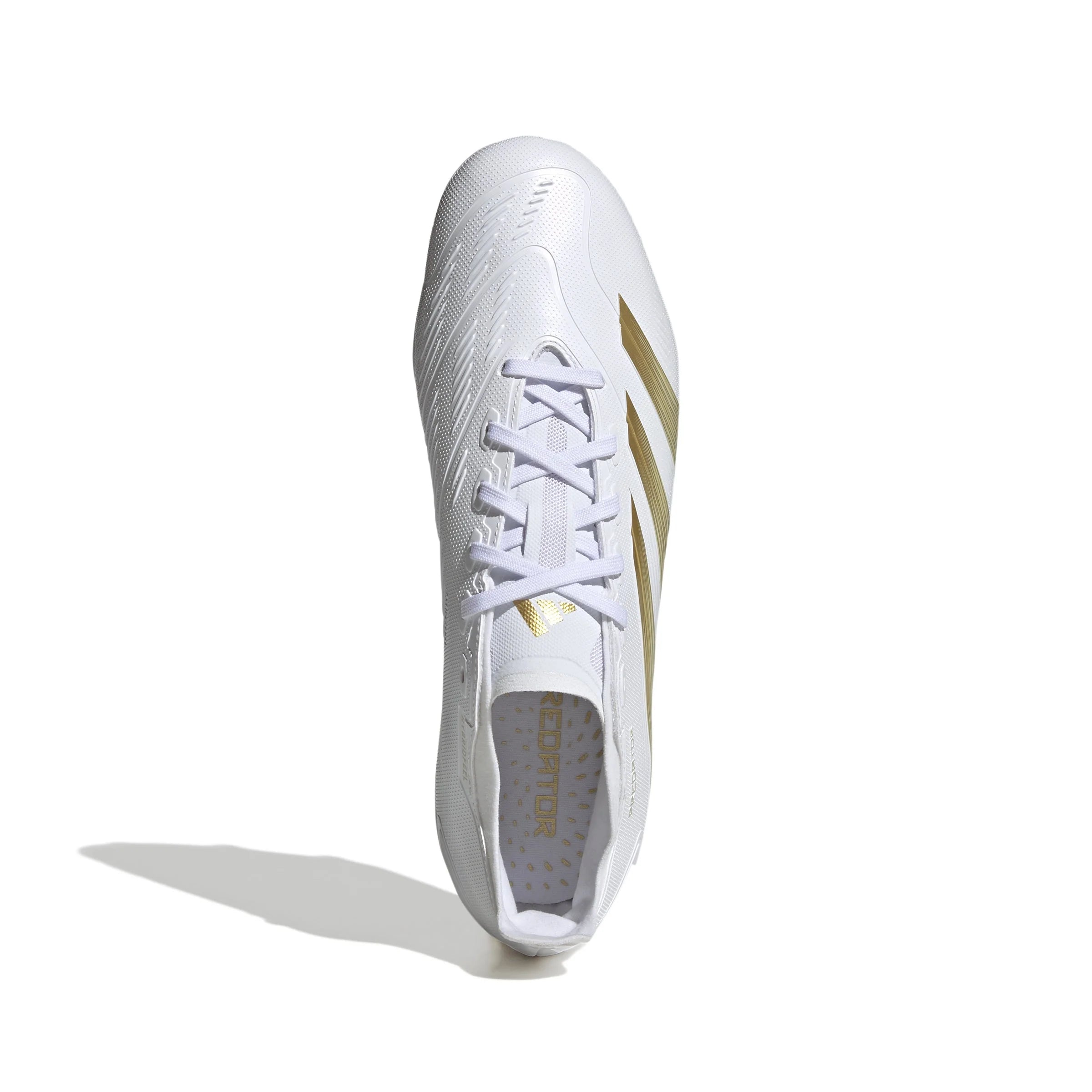 adidas Predator League FG Firm Ground Soccer Cleats White Gold